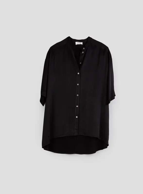 Camicia in viscosa nera - ottod'Ame