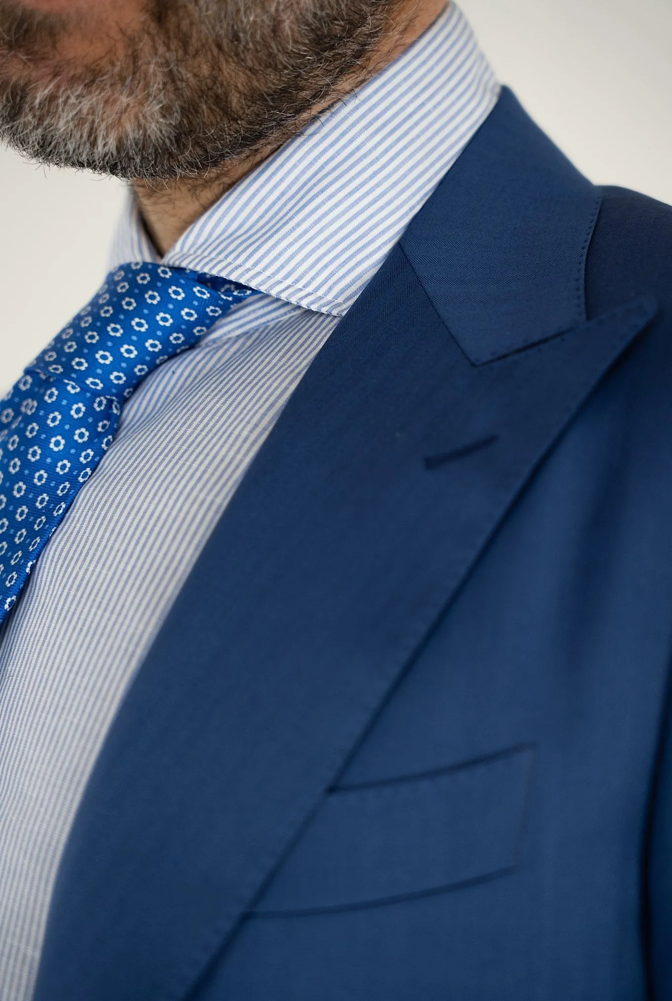 CANALI Abito Solaro Petto a Lancia Blu
