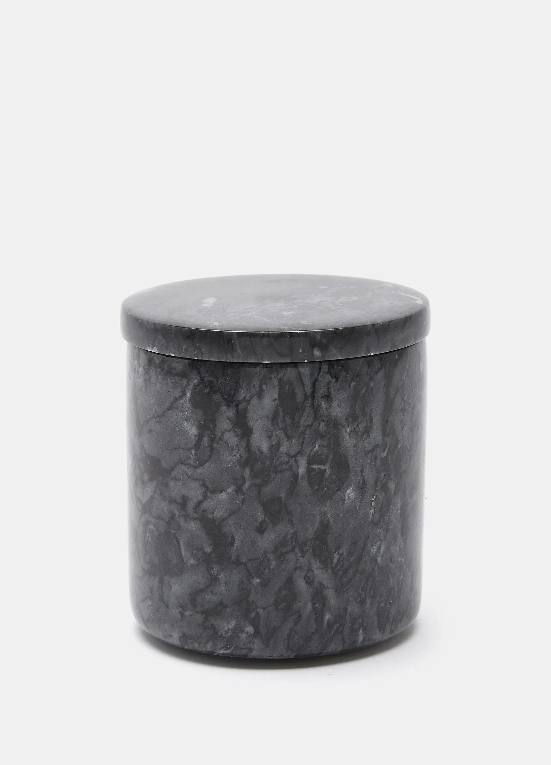 Portaspazzolini marmo  con coperchio
